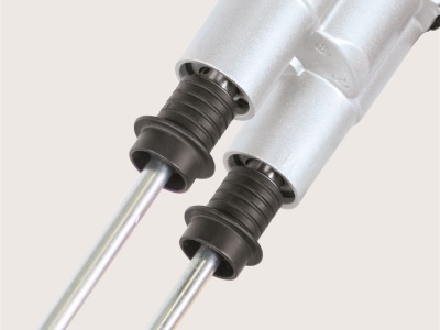 Scheppach PM 1800 D - míchadlo stavebních materiálů dvoumetlové