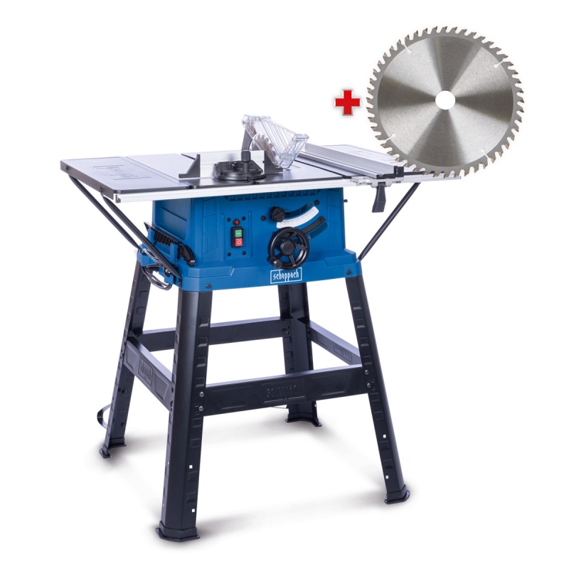 Scheppach HS 254 - stolová pila + kotouč pro jemné řezy 48z