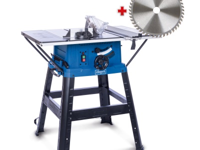 Scheppach HS 254 - stolová pila + kotouč pro jemné řezy 48z
