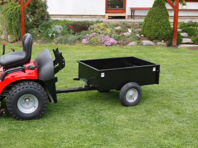Vozík za traktor TDK - ČERNÁ