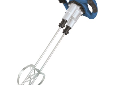 Scheppach PM 1800 D - míchadlo stavebních materiálů dvoumetlové