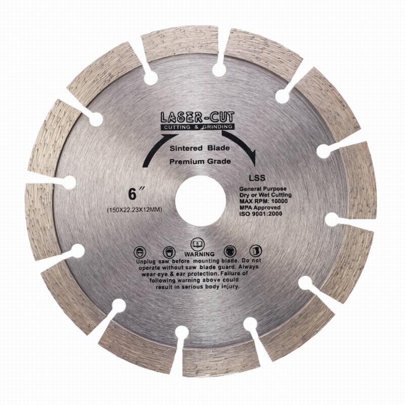 L00108 - Diamantový kotouč segmentový 150 x 22,23 x 12mm LSS