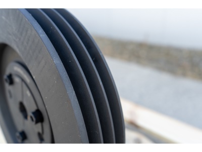 Setrvačník 40kg, pro 3 řemeny 17mm (s krytem)