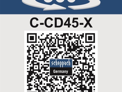 Scheppach C-CD45-X - 20 V IXES aku příklepový vrtací šroubovák (bez baterie a nabíječky)