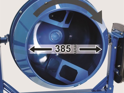 Scheppach MIX 125 - stavební míchačka na beton 125 l