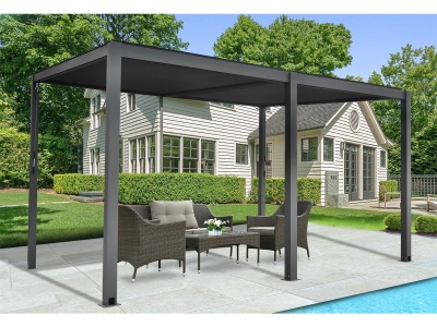 Riwall PRO RMBP 13 x 10 Anthracite - bioklimatická pergola ( 4 x 3 m )