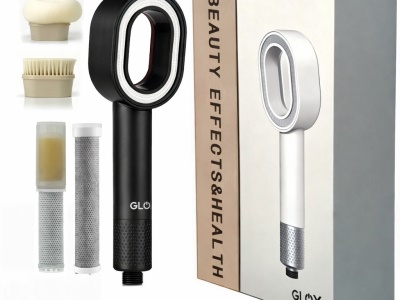 SH001B - Filtrační sprchová hlavice sada černá