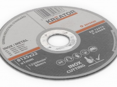 KRT070420 - Řezný kotouč Nerez/Ocel 125 x 1,2mm 4 plus 2 (6ks)