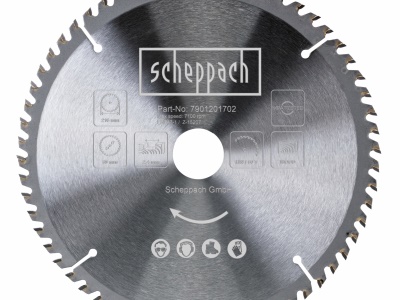 Scheppach Pilový kotouč TCT (216 x 30 x 2,8 mm, 60 Z) - pro HM 216 / HM 90 MP