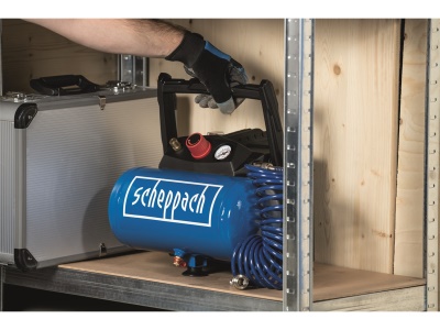 Scheppach HC 06 - bezolejový kompresor 6l