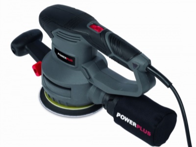 POWE40030 - Excentrická bruska 450 W