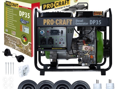 Dieselová elektrocentrála Procraft DP35
