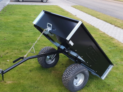 Vozík za traktor TRVMS - POZINK PLUS + ČERNÁ/ČERVENÁ/ORANŽOVÁ/ŠEDÁ/ZELENÁ/ŽLUTÁ
