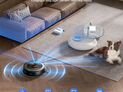 D10SMAX - Robotický Vysavač s mopem Teendow D10S MAX 2 v 1
