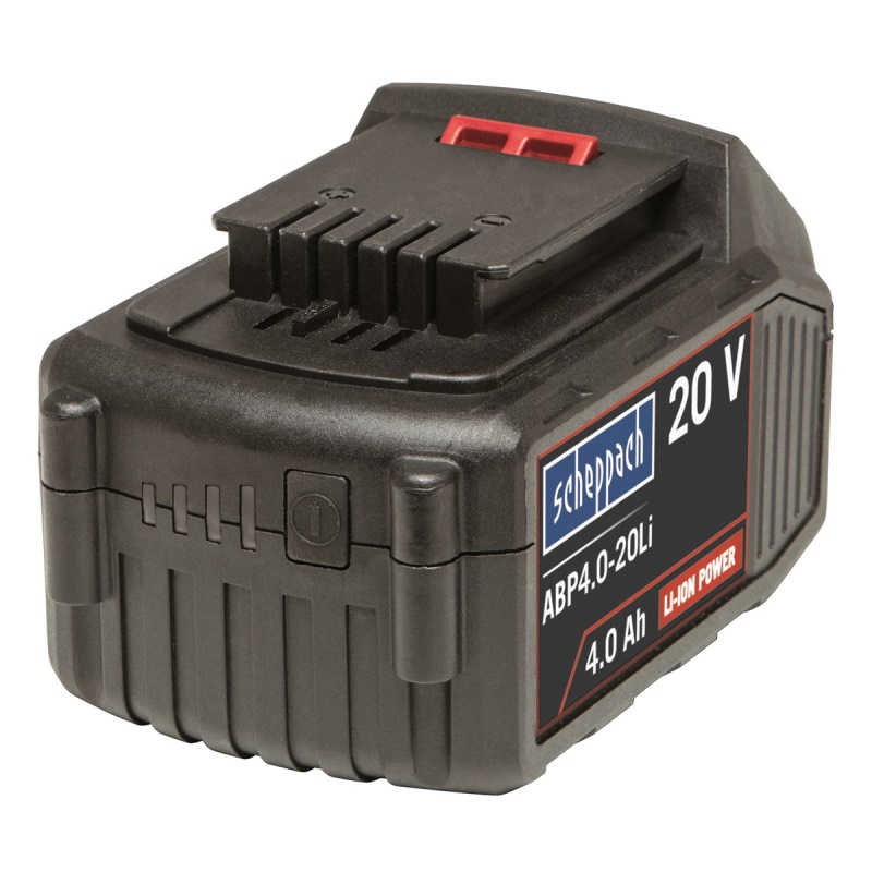 Scheppach ABP4.0-20Li - 20 V lithium iontová baterie 4 Ah