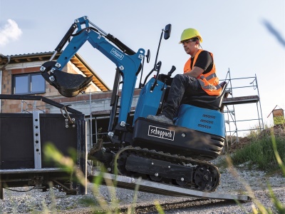 Scheppach EXC 815 - Minibagr