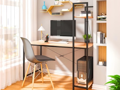 Riwall HOME DESKTOP - kancelářský stůl s policemi