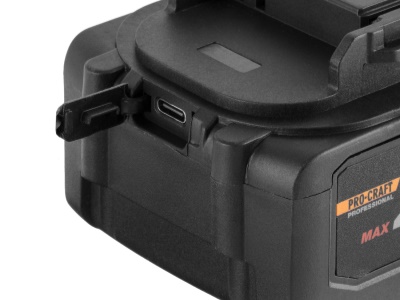 Baterie akumulátorová 20V Li-ion, 4000mAh USB Type C Procraft 20/4C