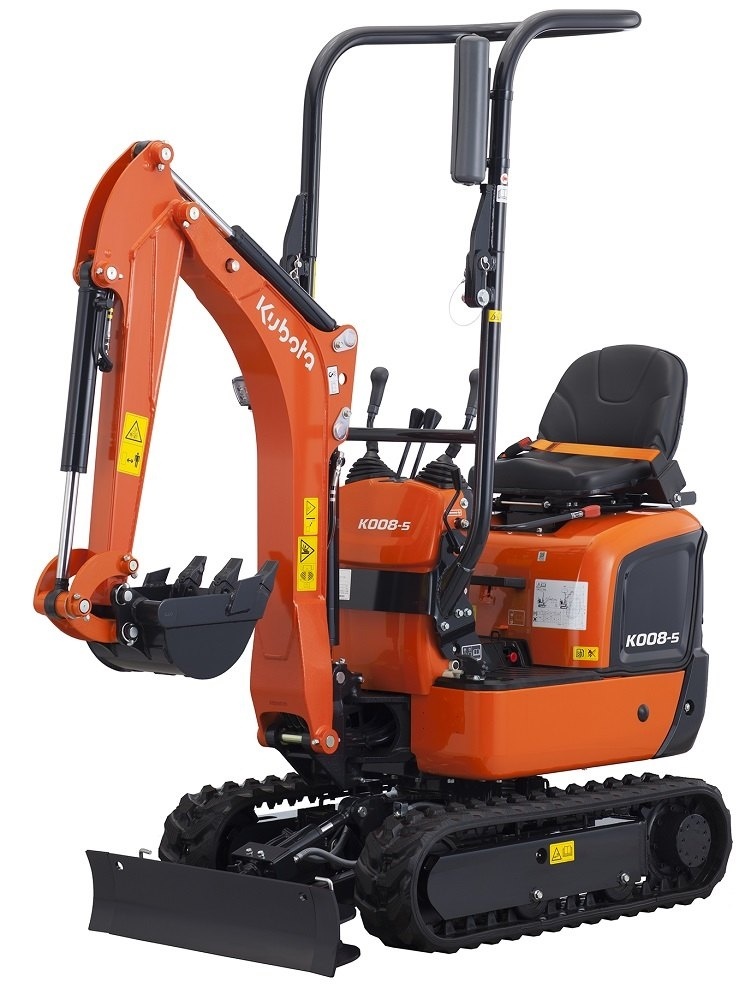 Minibagr Kubota K008-5