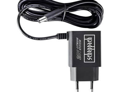 Scheppach BP2.0A-Li20V - nabíječka akumulátorů 20V/0,6 A (pro MS150-46 E / 173-51E / 196-51E / 225-53E)