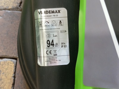 Travní sekačka VERDEMAX RS20 AKU