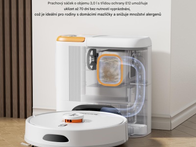 D20SMAX - Robotický vysavač Teendow 3v1 Pet Grooming Tool