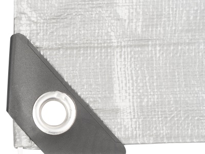 Plachta Procraft ST5x6 200g/m2 nepromokavá s oky 5x6 m stříbrná