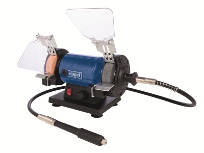 Scheppach HG 35 - dvoukotoučová bruska/leštička se systémem Flexidrive