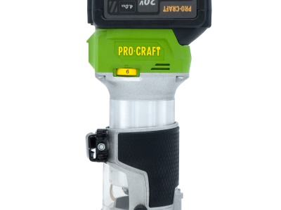 Aku frézka horní Procraft POB24 příslušenstvím 3v1 (bez baterie a nabíječky)