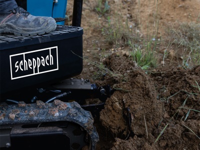 Scheppach EXC 815 - Minibagr