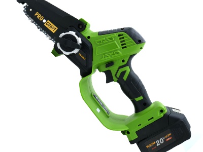 Aku řetězová pila PKA24 a prodlužovací nástavec sada s baterií 20V 2Ah a nabíječkou