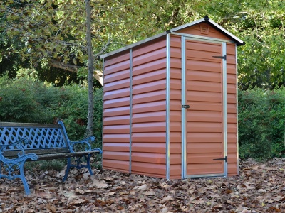 Palram - Canopia Skylight 4x6 hnědý - zahradní domek