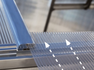 Palram - Canopia Multiline 6x10 - polykarbonátový skleník