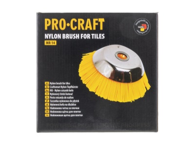 Nylonový kartáč do křovinořezu na dlažbu PROCRAFT