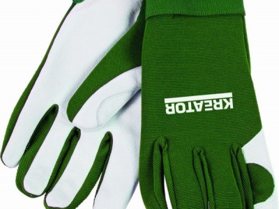 KRTG004XXL - G Rukavice s vepřovicí zelené vel. XXL (zahradnické)