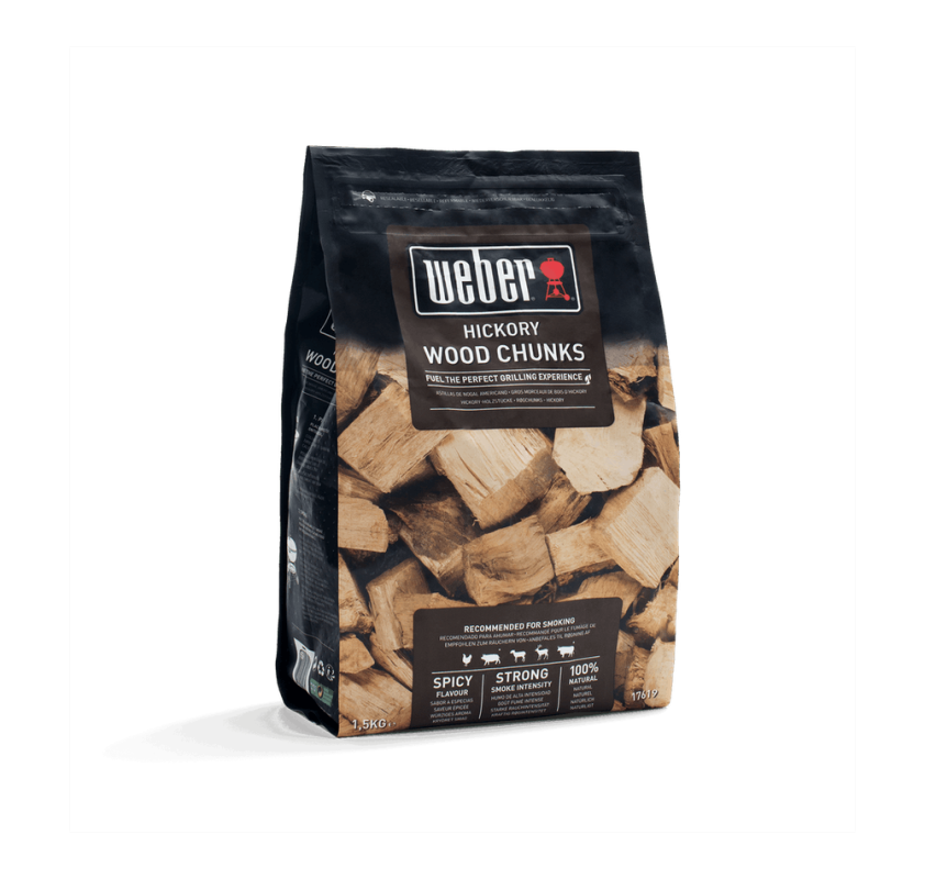 Udící špalíky Hickory (Bílý ořech), 1,5 kg