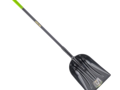 Lopata na sníh a obilí 36,5 cm plastová se sklolaminátovou násadou dlouhá 150cm Procraft GPS-1500