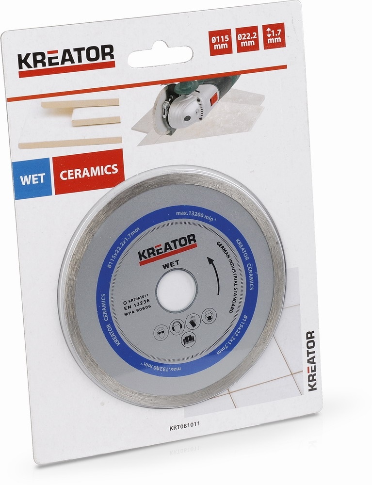 KRT081011 - Diamantový kotouč 115mm WET