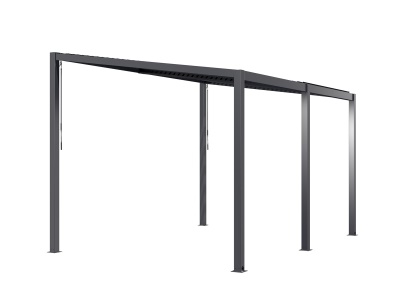 Riwall PRO RMBP 13 x 10 Anthracite - bioklimatická pergola ( 4 x 3 m )