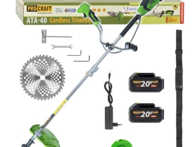 Aku křovinořez obouruční rukojeť (řidítka) Procraft ATA-40C