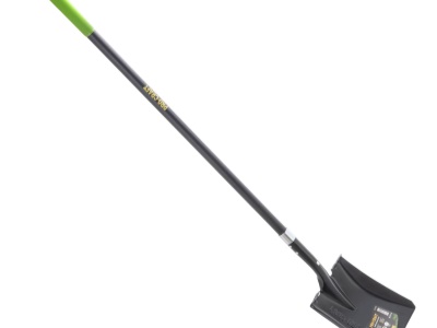 Lopata rovná kovaná rycí 23cm (nášlapy) se sklolaminátovou násadou 150cm Procraft GSS-1500