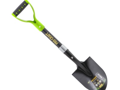 Rýč špičatý malý 15,2cm se sklolaminátovou násadou 72cm Procraft GRS-700