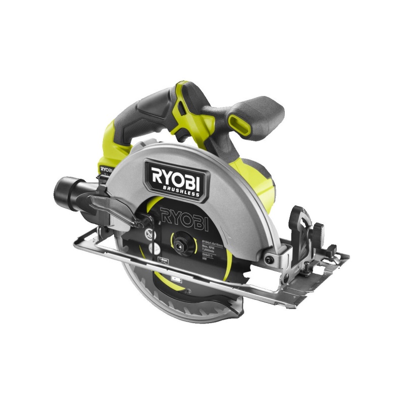 Ryobi RCS18BL-0 - aku 18V bezuhlíková okružní pila ONE+ (bez baterie a nabíječky)
