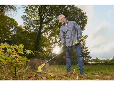 RYOBI RY36LT33A-120 - 36V vyžínač na trávu, záběr 28/33 cm, 1x 2,0 Ah akumulátor, nabíječka