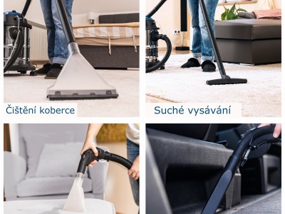 Scheppach SprayVac 20 - Tepovač 5v1