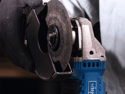 Scheppach C-AG125-X - 20 V IXES aku úhlová bruska (bez baterie a nabíječky)