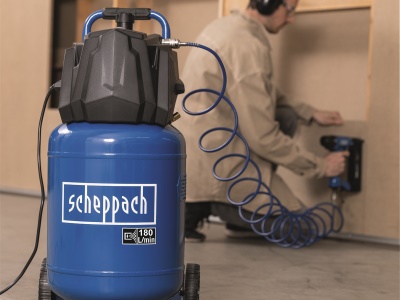Scheppach HC 35 V - Bezolejový vertikální kompresor 30 l