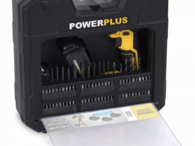 POWX00593 -  Aku šroubovák / vrtačka 18V LI-ION  plus  79ks příslušenství