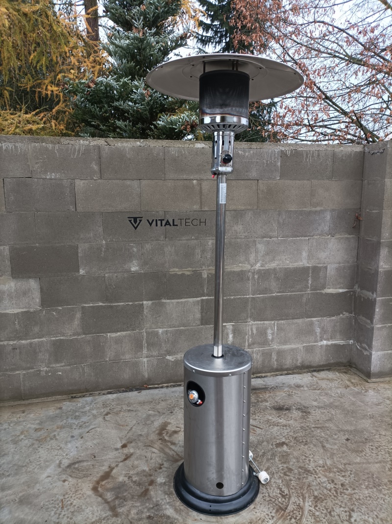 Plynové zahradní topidlo Activa 12 kW - č.1