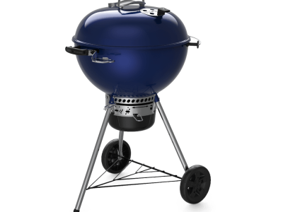 Gril Weber Master-Touch GBS C-5750 na dřevěné uhlí, 57 cm, modrá